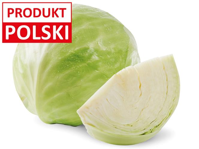 Polska kapusta biała luzem tylko 0,99 zł/1 kg