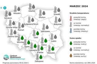 Prognoza długoterminowa dla Podkarpacia do wakacji