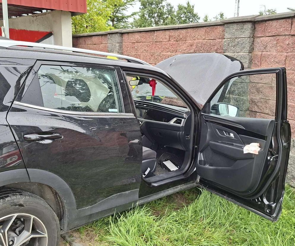 Wypadek w Parszowie