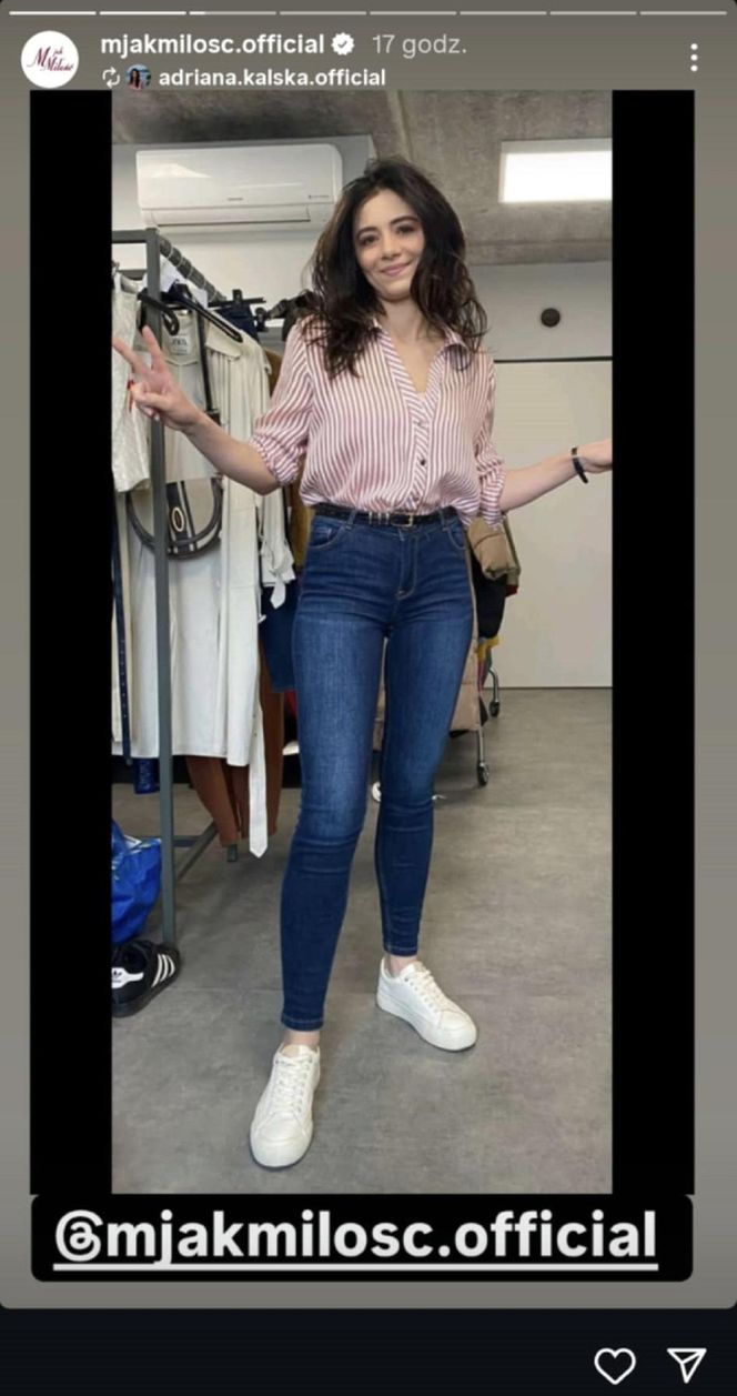 M jak miłość na planie. Iza (Adriana Kalska)