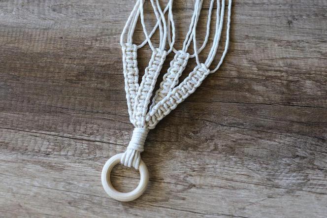 DIY: Makrama. Krok 8