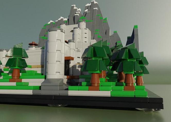 LEGO MOC Kaer Morhen