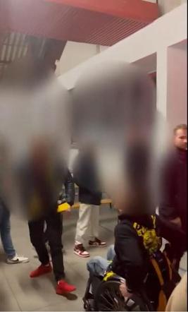 Rzucił się z pięściami na prezesa GKS-u Katowice. Agresywny kibic nie przebierał w słowach