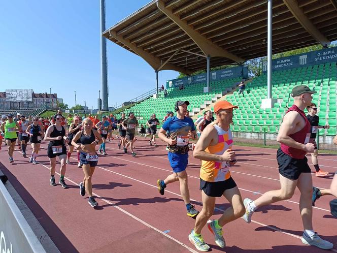 Tak było na starcie X Półmaratonu z Grudziądza do Rulewa