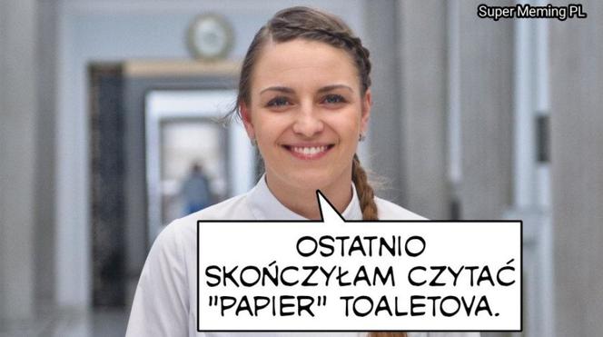 Wpadka posłanki Gajewskiej. Najlepsze MEMY
