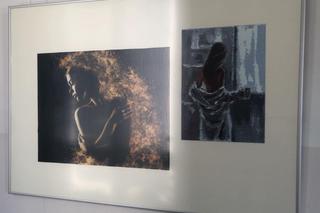 Prace Jolanty Talachy wykonane są metodą haftu diamentowego