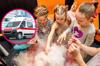 Wypadek na urodzinach w sali zabaw w Bydgoszczy. 9-latce zapaliły się włosy w takcie pokazu chemicznego