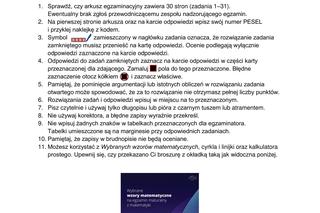 Matura 2024 - ARKUSZ CKE z matematyki (pp, nowa formuła)