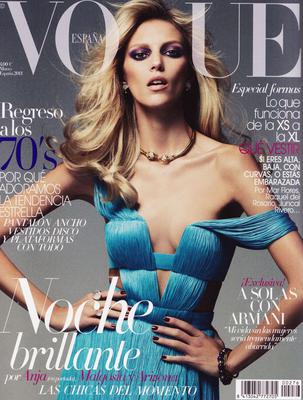 Anja Rubik - Vogue Hiszpania