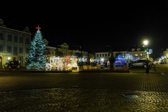 Iluminacja świąteczna w Koninie