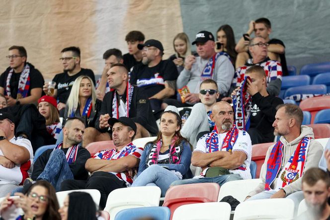 Kibice na meczu Górnik Zabrze - GKS Katowice w sobotę 21 września