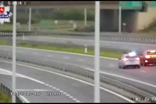 Jechał pod prąd na drodze ekspresowej. Czeski błąd kierowcy