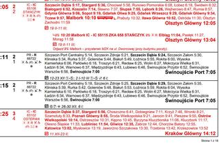 Rozkład jazdy PKP Szczecin Główny