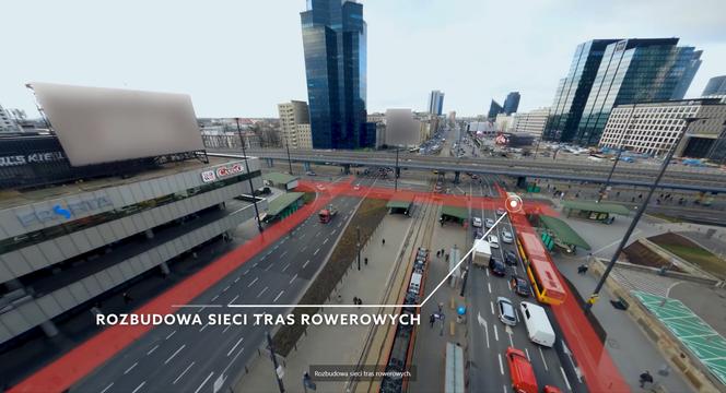 Nowe Centrum Warszawy. Nowe Aleje Jerozolimskie