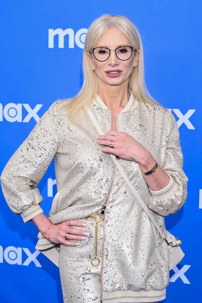 Ewa Gawryluk z mężem Piotrem Domanieckim