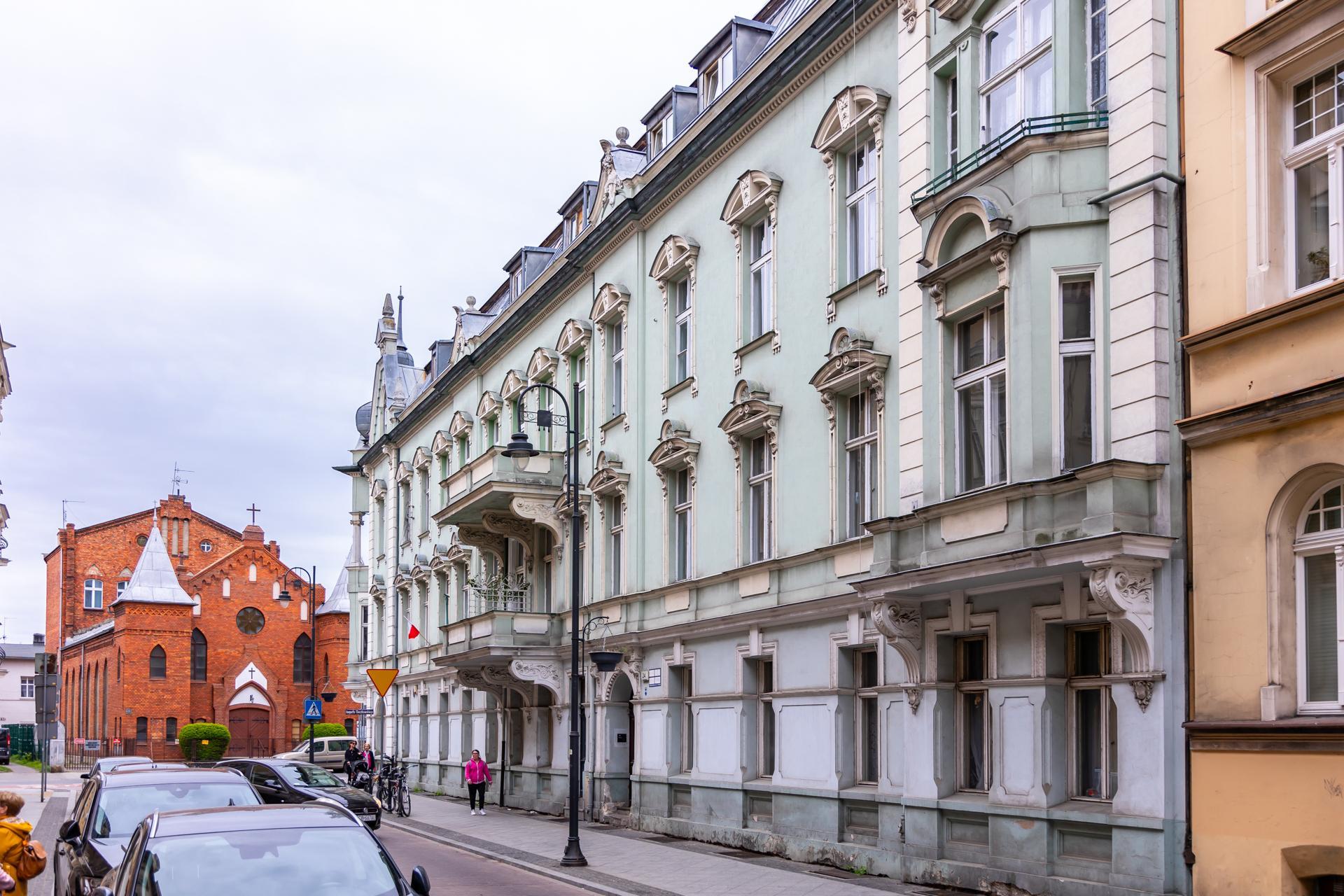 Kamienice przy ulicy Cieszkowskiego w Bydgoszczy