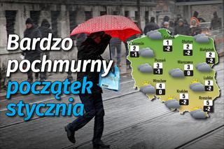 Polska. Prognoza pogody 2.01.2021: Bardzo pochmurny początek stycznia