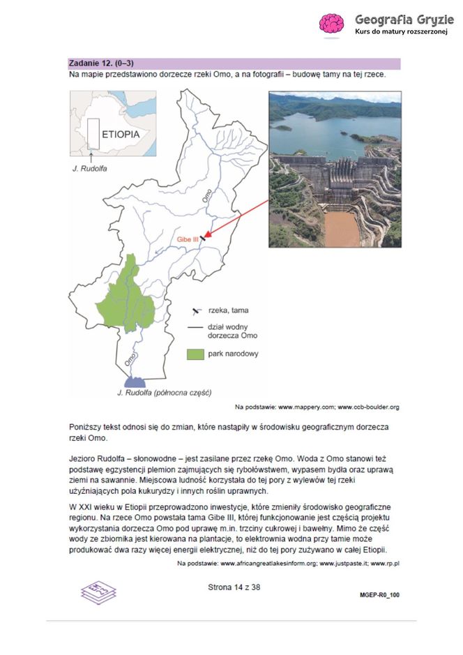 Matura 2025 geografia rozszerzona - wszystkie odpowiedzi 