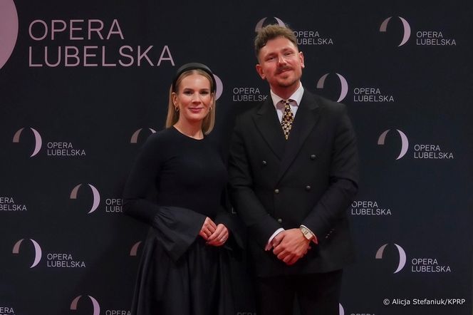 Marta Nawrocka w Operze Lubelskiej. Klasa, uśmiech i piękny gest