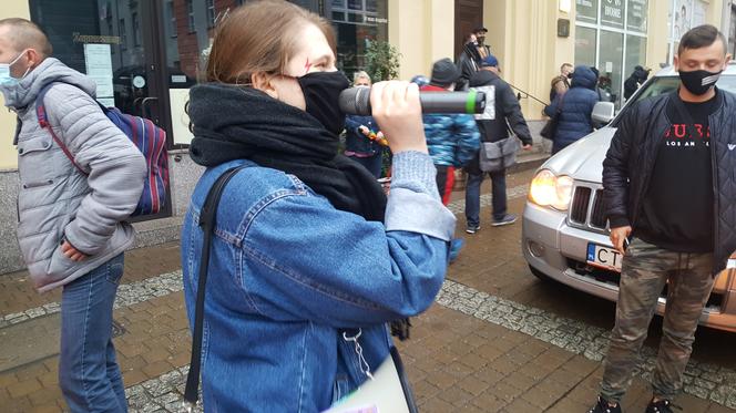 Poniedziałkowy protest w Bydgoszczy