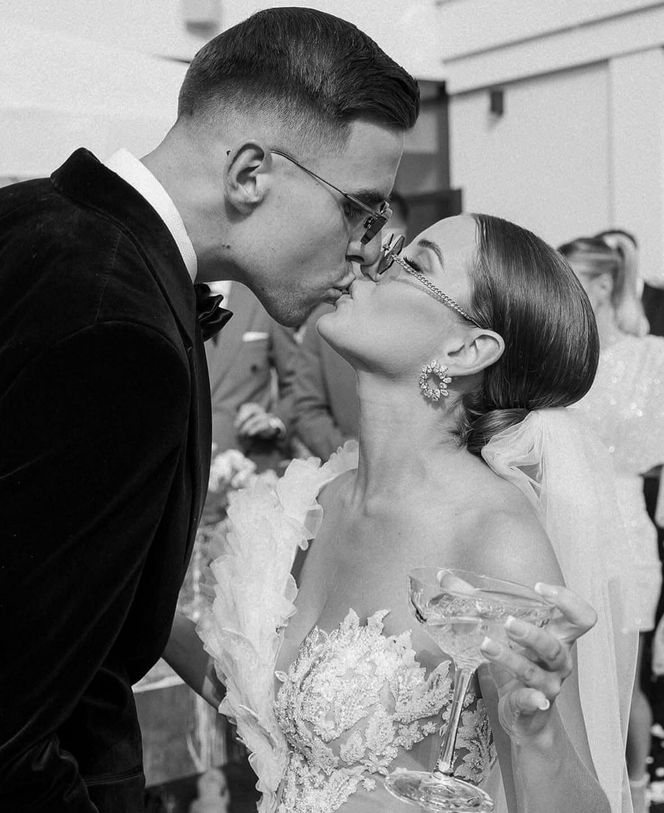 Jan Bednarek i żona