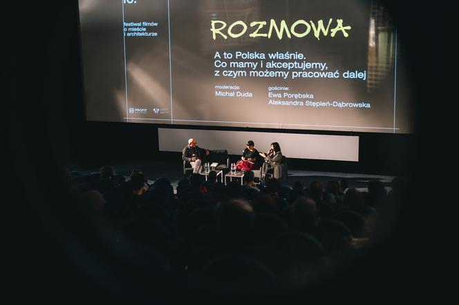 Spotkanie podczas festiwalu MIASTOmovie we Wrocławiu