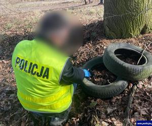 Zabójstwo małżeństwa w Ostródzie. Policyjne poszukiwanie przy poligonie