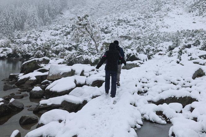 Śnieg w Tatrach. TOPR ogłosił pierwszy stopień zagrożenia lawinowego