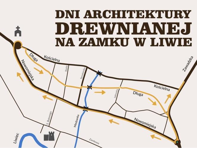 Obchody Dni Architektury Drewnianej na Zamku w Liwie – 23 i 25 sierpnia