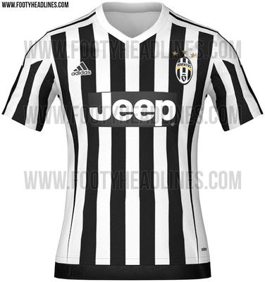 Juventus Turyn koszulka domowa na sezon 2015/2016