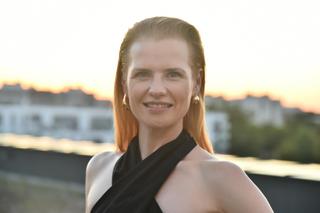 Wiktoria Gorodeckaja na pokazie prasowym serialu Profilerka TVP