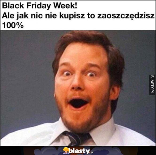 Czarny humor na "Czarny Piątek". Zobacz najlepsze memy o Black Friday 