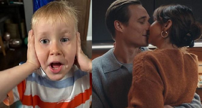 M jak miłość. Borysek (Tymon Szkopek), Olek (Maurycy Popiel), Aneta (Ilona Janyst)