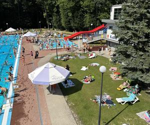 Odkryty basen w Kraśniku