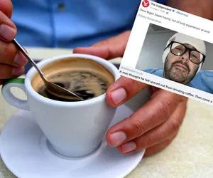 Myślał, że źle się czuje, bo pije za dużo kawy. Prawda okazała się o wiele gorsza