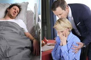 Barwy szczęścia, odcinek 2863: Zaborski ucieknie ze szpitala! Załatwi strażników więziennych, a Bruno nie ochroni przed nim Bożeny i Tadzia - ZDJĘCIA