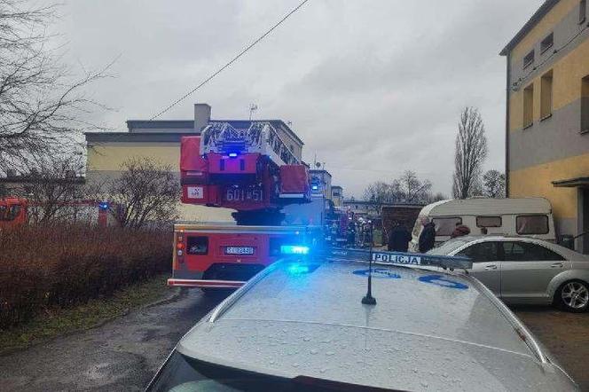 Pożar w Siemianowicach Śląskich