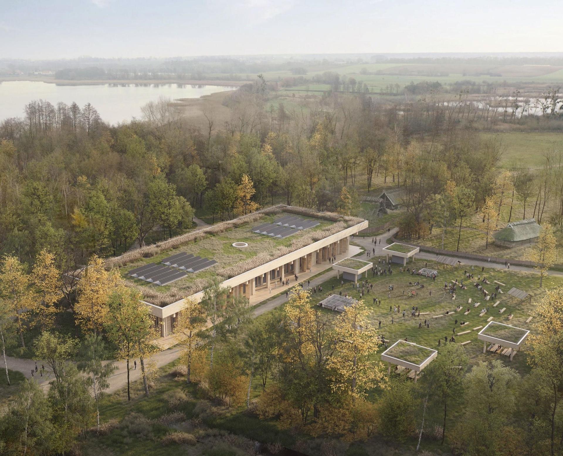 Pawilon ekspozycyjny w Biskupinie