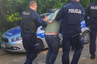 Komorniki: W trakcie ucieczki uszkodził radiowóz i potrącił policjanta! 46-latek był poszukiwany