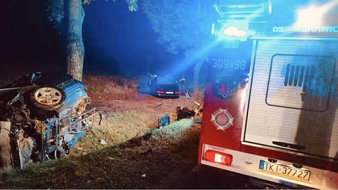 Świętokrzyskie: Kolejny tragiczny wypadek. Zginął 32-latek
