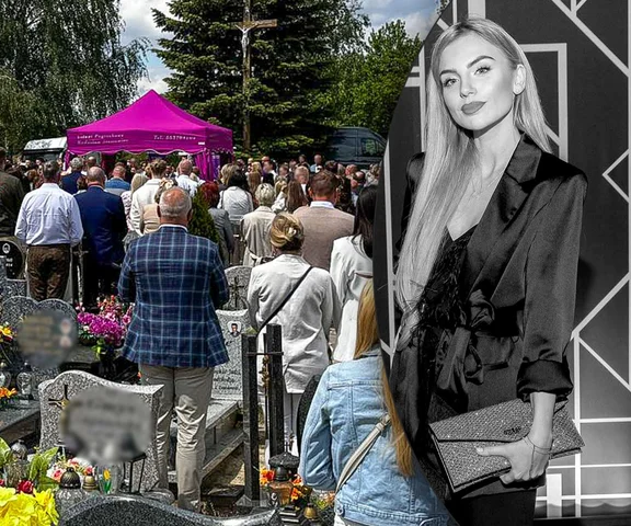Tak wyglądał pogrzeb Soni Szklanowskiej. Jasne stroje i białe kwiaty