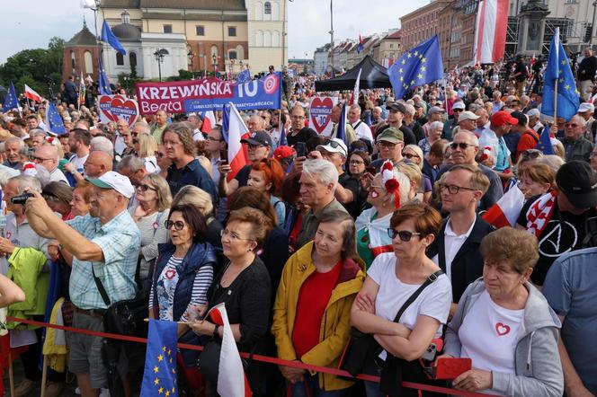 Wiec Donalda Tuska 4 czerwca w Warszawie