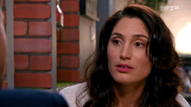 Barwy szczęścia odc. 2141. Celina (Orina Krajewska), masażysta Herman (Maciej Raniszewski)