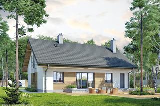 Projekt domu Samotna gwiazda od Muratora - wizualizacje, plan, rysunki, propozycje aranżacji