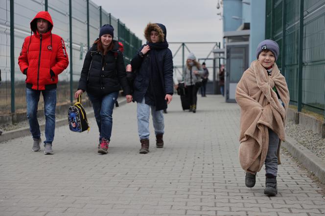 Uchodźcy z Ukrainy w Polsce. Dotarli do Medyki 