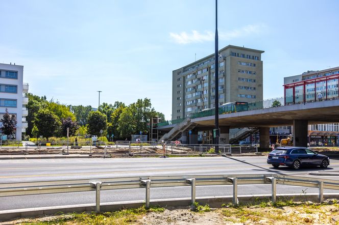 Remont alei Stanów Zjednoczonych w Warszawie