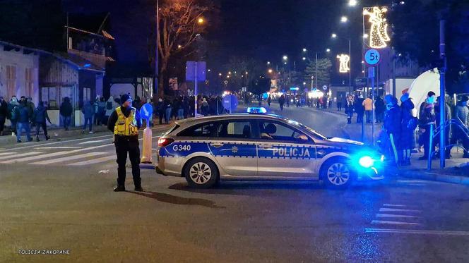 Zakopane. Policja podsumowała sylwestra. Nie zabrakło tragicznych zdarzeń [ZDJĘCIA]