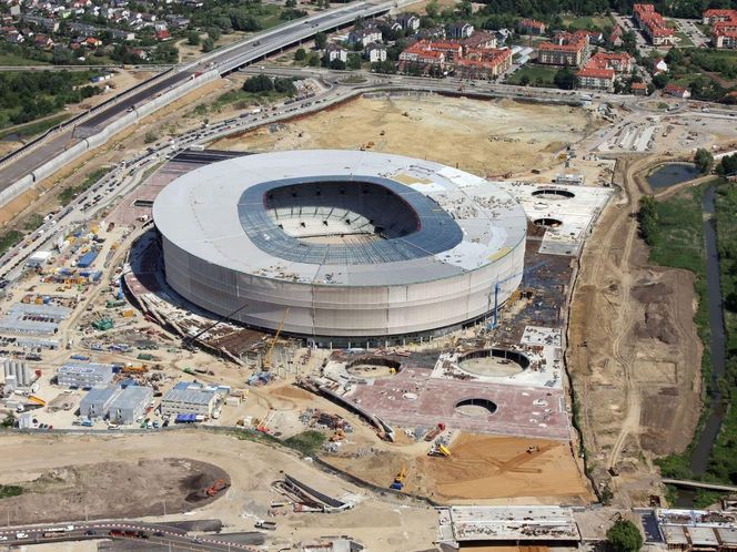 Tak powstawał stadion Tarczyński Arena we Wrocławiu