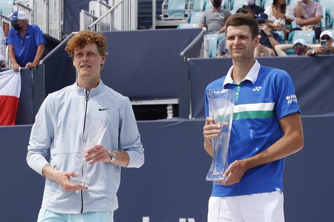 ATP w Miami: Hubert Hurkacz zwycięzcą turnieju. W finale pokonał Włocha Jannika Sinnera