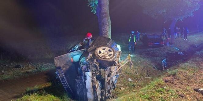 Kierowca audi zginął na miejscu